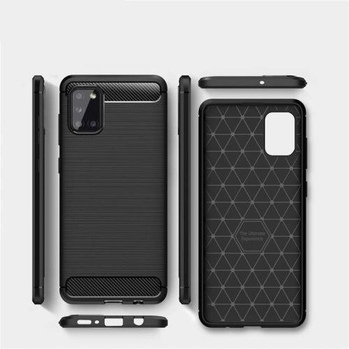 Etui Tech-Protect TPUCarbon Samsung Galaxy A31 Black