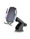 Uchwyt samochodowy Tech-Protect R2 Car Mount Wireless Charger Silver