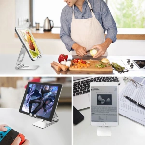 Hurtownia GSM - Uchwyt Tech-Protect Z10 Universal Stand Holder Tablet Silver - THP184SLV - {ean13} - Hurt