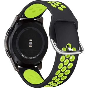 Hurtownia GSM - Pasek Tech-Protect Softband Samsung Galaxy Watch 3 45mm Černý/limetkový - THP189BLKLIM - {ean13} - Hurt