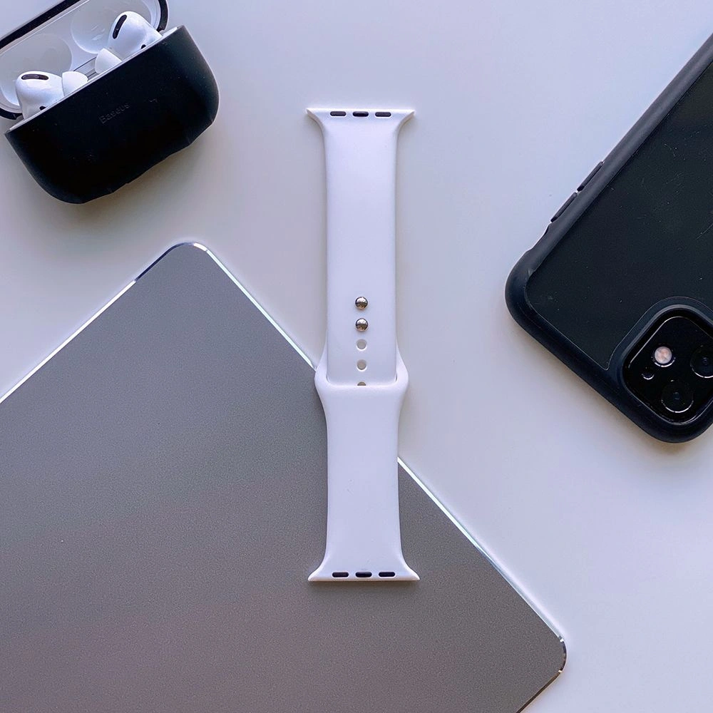 Hurtownia GSM - Pasek Tech-Protect Iconband Apple Watch 4/5/6/7/SE/8/9/Ultra 44/45/49mm White - THP198WHT - {ean13} - Hurt