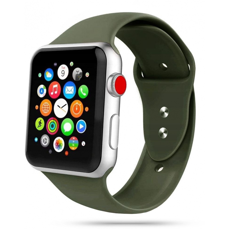 Tech-Protect Distributor - 5906735415209 - THP199ARMGRN - Tech-Protect Iconband Apple Watch SE/6/5/4 42/44mm Army Green - B2B homescreen