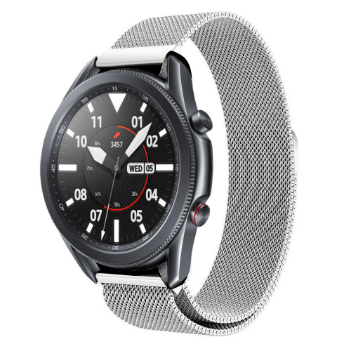 Hurtownia Tech-Protect - 0795787713594 - THP208SLV - Bransoleta Tech-Protect Milaneseband Samsung Galaxy Watch 3 45mm Silver - B2B homescreen