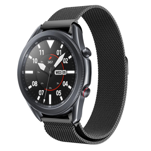 Tech-Protect Distributor - 0795787713600 - THP210BLK - Tech-Protect Milaneseband Samsung Galaxy Watch 3 41mm Black - B2B homescreen
