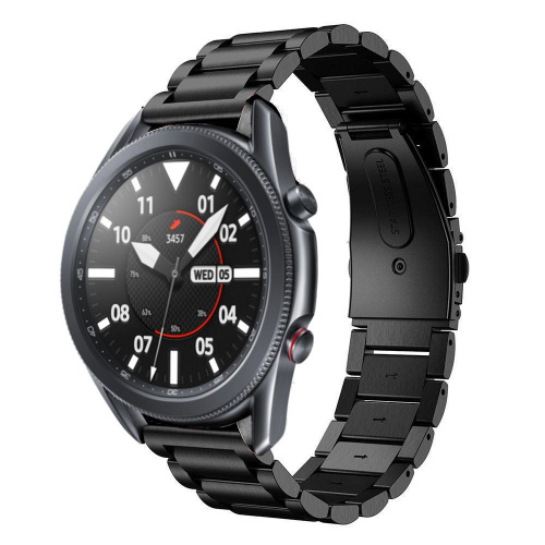 Tech-Protect Distributor - 0795787713495 - THP211BLK - Tech-Protect Stainless Samsung Galaxy Watch 3 45mm Black - B2B homescreen