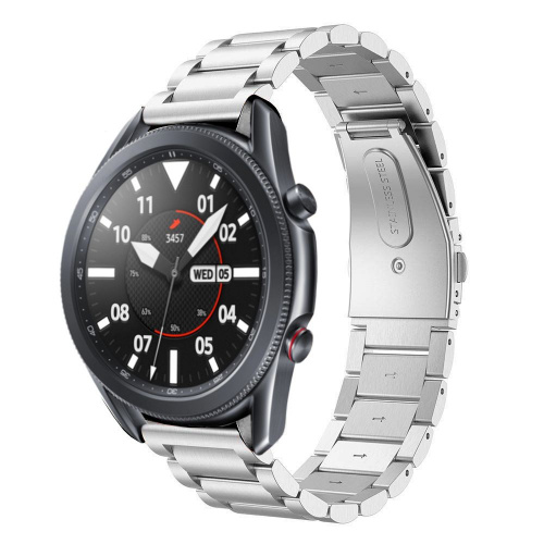 Tech-Protect Distributor - 0795787713549 - THP212SLV - Tech-Protect Stainless Samsung Galaxy Watch 3 45mm Silver - B2B homescreen