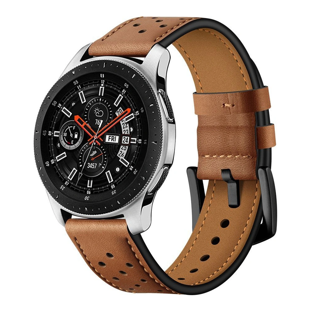 Hurtownia GSM - Pásek Tech-Protect Leather Samsung Galaxy Watch 3 45mm Hnědý - THP218BR - {ean13} - Hurt