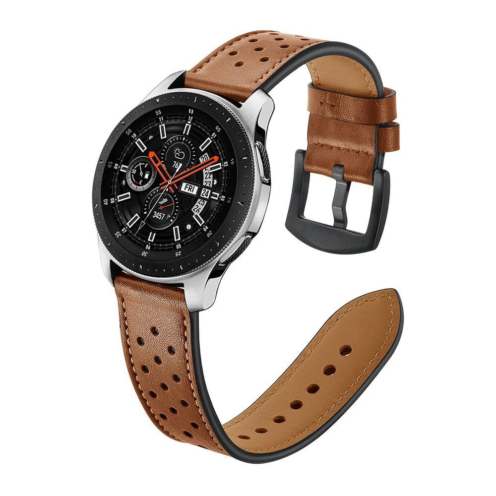 Hurtownia GSM - Pásek Tech-Protect Leather Samsung Galaxy Watch 3 45mm Hnědý - THP218BR - {ean13} - Hurt