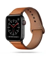 Hurtownia GSM - Pasek Tech-Protect Leatherfit Apple Watch 4/5/6/7/SE/8/9/Ultra 44/45/49mm Hnědý - THP235BR - {ean13} - Hurt