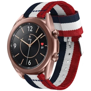 Hurtownia GSM - Pasek Tech-Protect Welling Samsung Galaxy Watch 3 45mm Navy/red - THP236NAVRED - {ean13} - Hurt