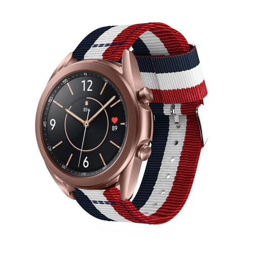 Hurtownia Tech-Protect - 0795787713426 - THP236NAVRED - Pasek Tech-Protect Welling Samsung Galaxy Watch 3 45mm Navy/red - B2B homescreen