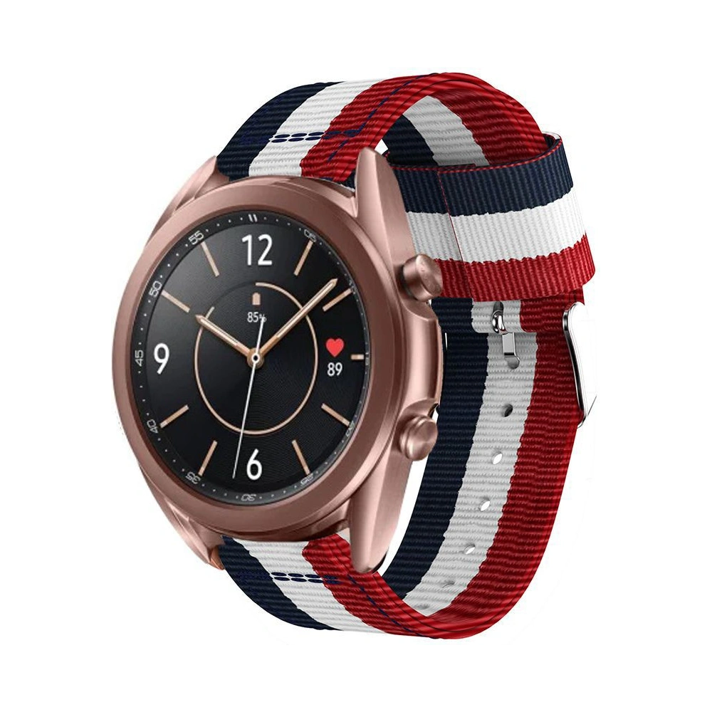 Hurtownia GSM - Pásek Tech-Protect Welling Samsung Galaxy Watch 3 45mm Navy/červená - THP236NAVRED - {ean13} - Hurt