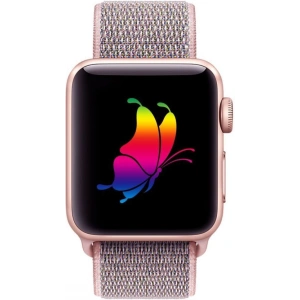 Pasek Tech-Protect Nylon Apple Watch 4/5/6/7/SE/8/9/10 40/41/42mm Pink Sand