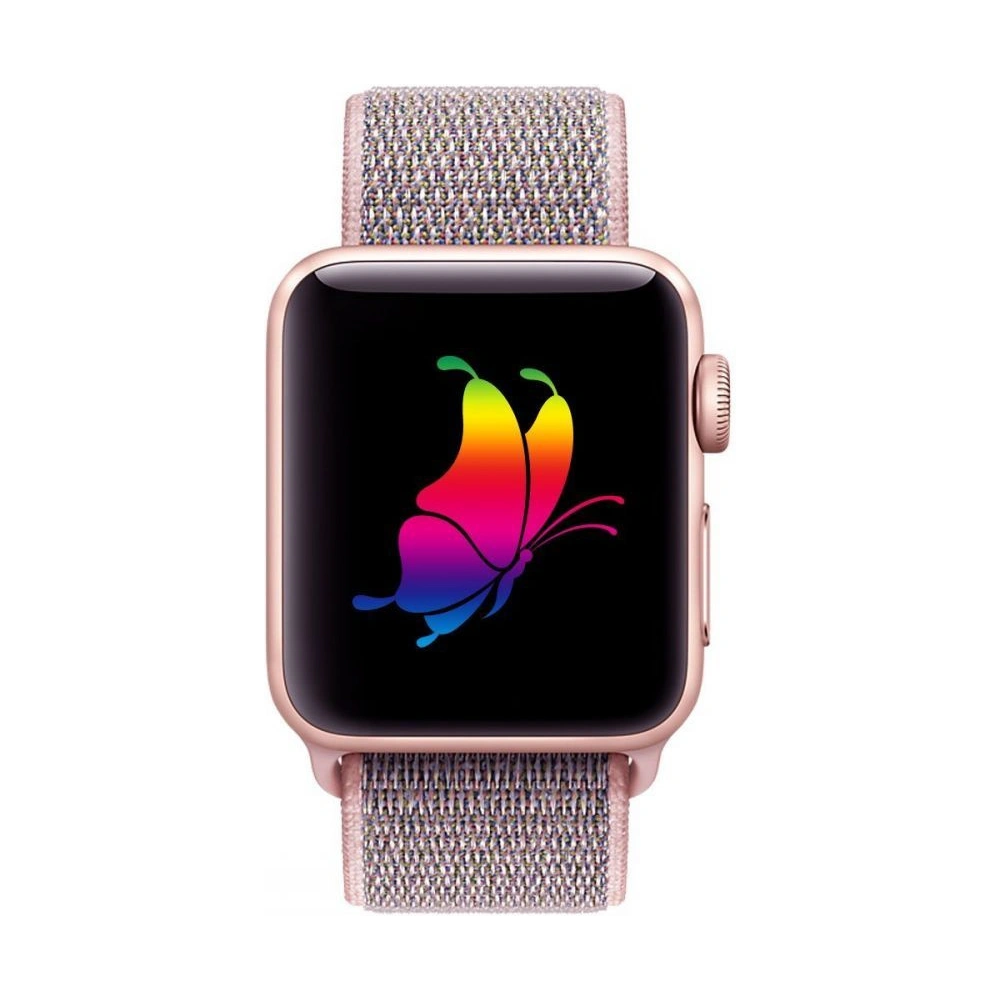 Hurtownia GSM - Pasek Tech-Protect Nylon Apple Watch 4/5/6/7/SE/8/9/10 40/41/42mm Pink Sand - THP237PNKSAN - {ean13} - Hurt