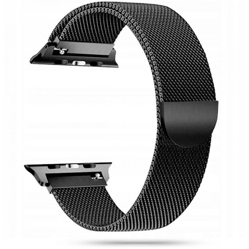 Tech-Protect Distributor - 5906735412697 - THP243BLK - Tech-Protect Milaneseband Apple Watch SE/6/5/4 42/44mm Black - B2B homescreen