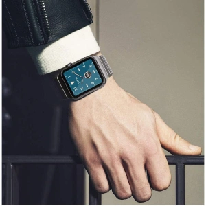 Bransoleta Tech-protect Linkband Apple Watch SE/6/5/4 42/44mm Black