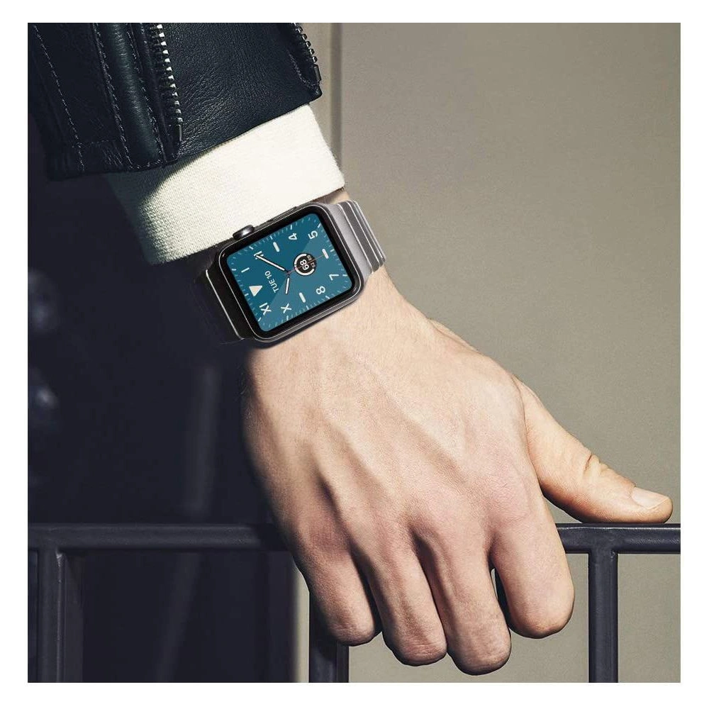 Hurtownia GSM - Bransoleta Tech-Protect Linkband Apple Watch 4/5/6/7/SE 44/45mm černá - THP248BLK - {ean13} - Hurt