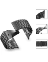 Hurtownia GSM - Náramek Tech-Protect nerezový Apple Watch 4/5/6/7/SE 44/45mm černý - THP251BLK - {ean13} - Hurt