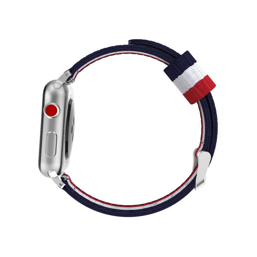 Hurtownia GSM - Pasek Tech-Protect Welling Apple Watch 4/5/6/7/SE/8/9/Ultra 44/45/49mm Námořnická/modrá - THP253NAVRED - {ean13} - Hurt