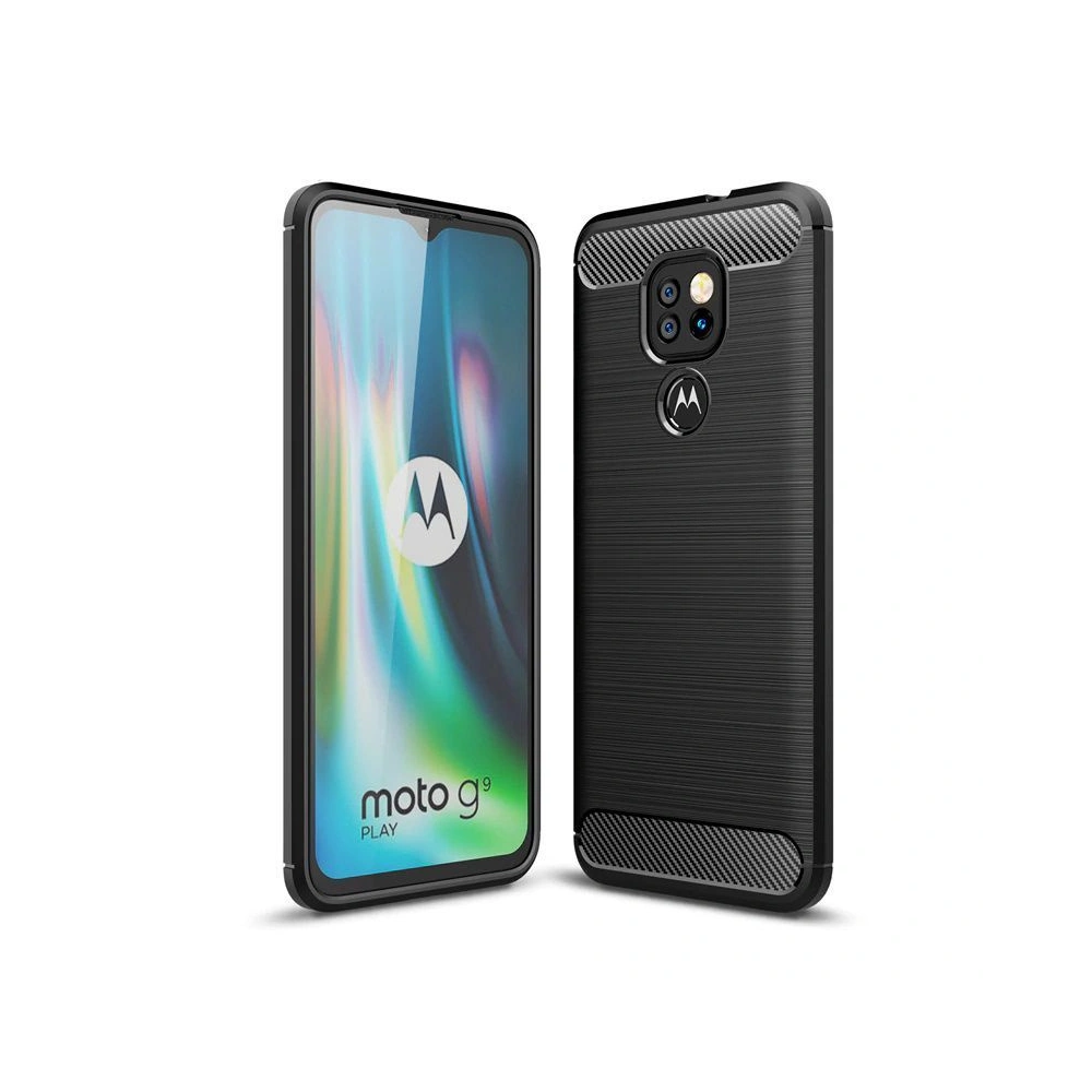 Hurtownia GSM - Etui Tech-Protect TPUCarbon Motorola Moto G9 Play/E7 Plus Černá - THP270BLK - {ean13} - Hurt