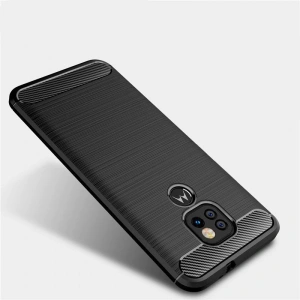 Etui Tech-Protect TPUCarbon Motorola Moto G9 Play/E7 Plus Černá