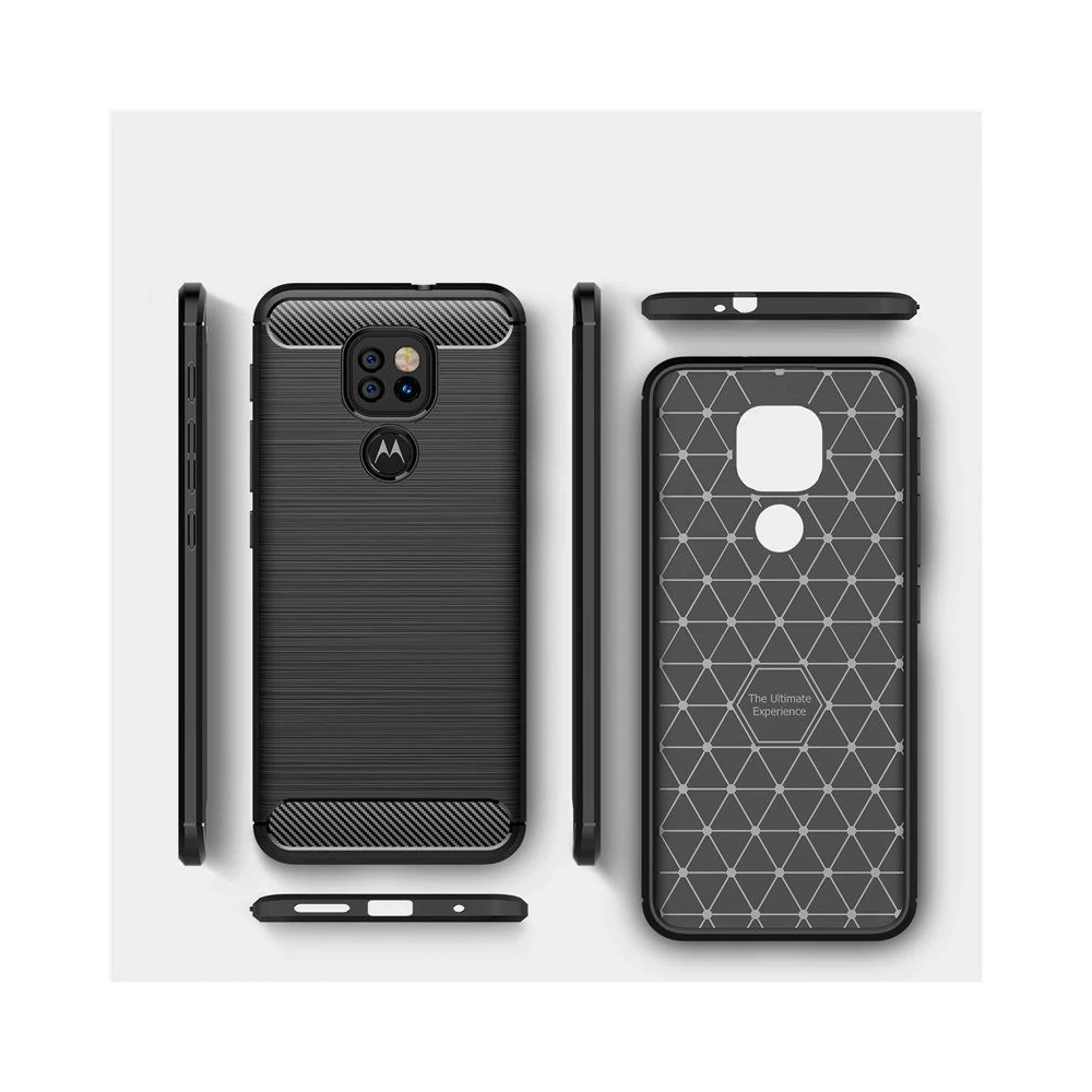 Hurtownia GSM - Etui Tech-Protect TPUCarbon Motorola Moto G9 Play/E7 Plus Černá - THP270BLK - {ean13} - Hurt