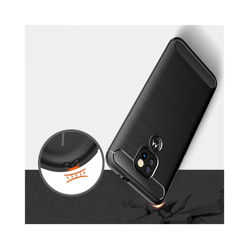 Hurtownia GSM - Etui Tech-Protect TPUCarbon Motorola Moto G9 Play/E7 Plus Černá - THP270BLK - {ean13} - Hurt