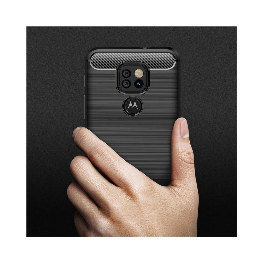 Hurtownia GSM - Etui Tech-Protect TPUCarbon Motorola Moto G9 Play/E7 Plus Černá - THP270BLK - {ean13} - Hurt