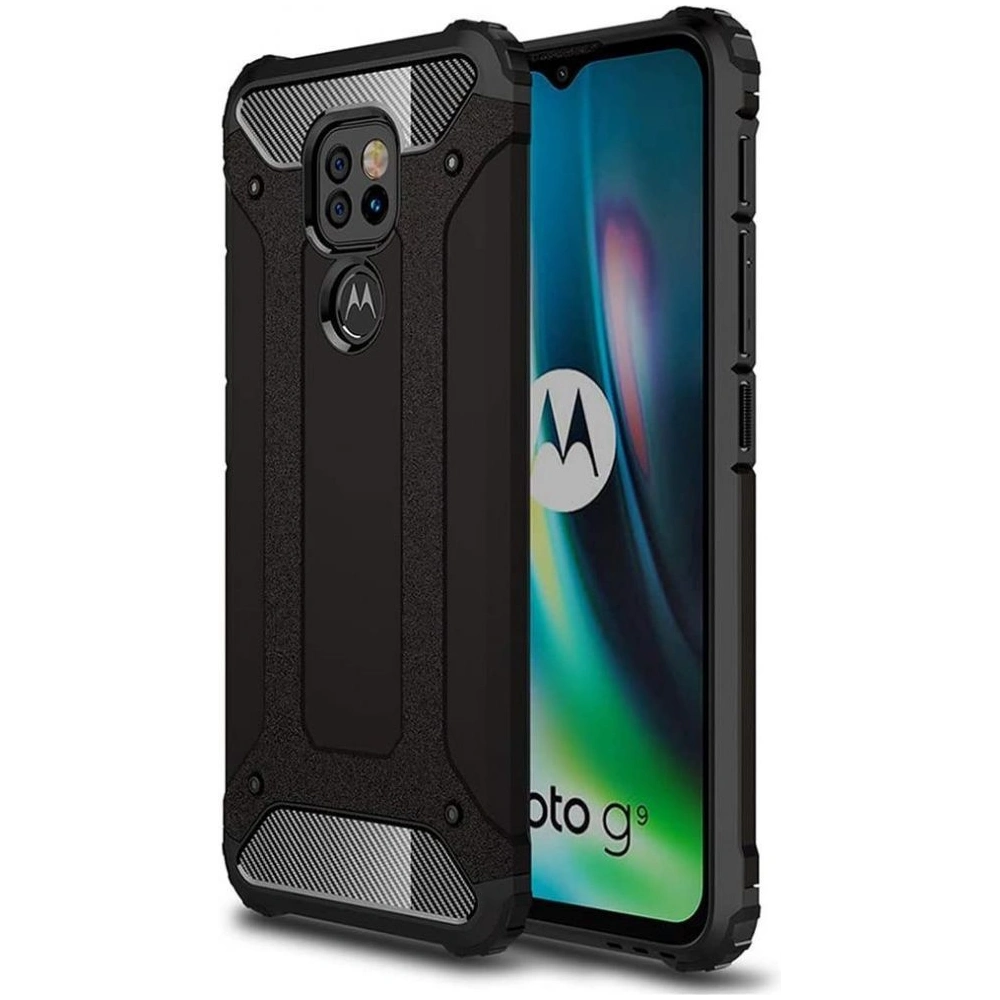 Hurtownia GSM - Etui Tech-Protect Xarmor Motorola Moto G9 Play/E7 Plus černé - THP272BLK - {ean13} - Hurt