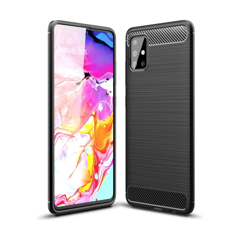 Hurtownia GSM - Etui Tech-Protect TPUCarbon Samsung Galaxy M51 Černé - THP282BLK - {ean13} - Hurt