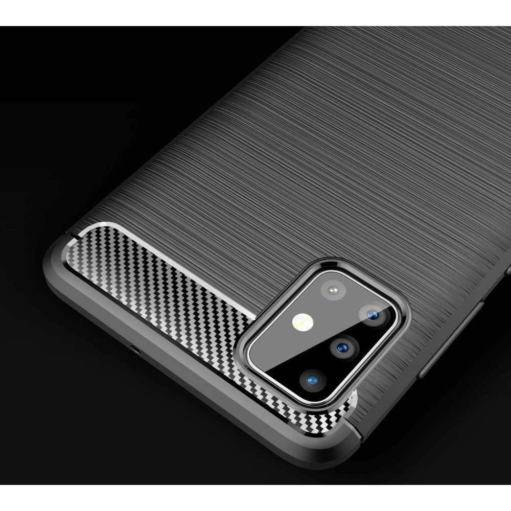 Hurtownia GSM - Etui Tech-Protect TPUCarbon Samsung Galaxy M51 Černé - THP282BLK - {ean13} - Hurt