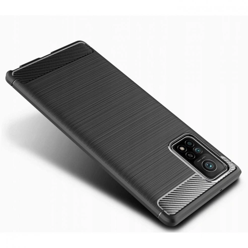 Etui Tech-Protect TPUCarbon Xiaomi Mi 10T/Pro Black