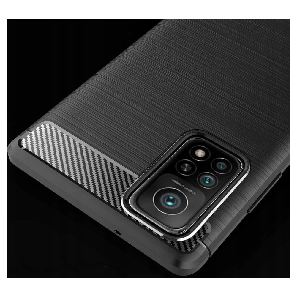 Hurtownia GSM - Etui Tech-Protect TPUCarbon Xiaomi Mi 10T/Pro černé - THP298BLK - {ean13} - Hurt