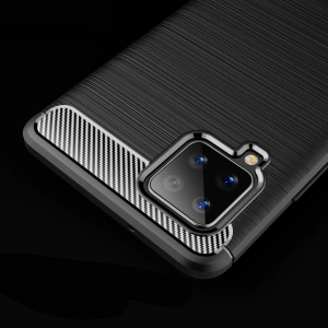 Etui Tech-Protect TPUCarbon Samsung Galaxy A42 5G černá