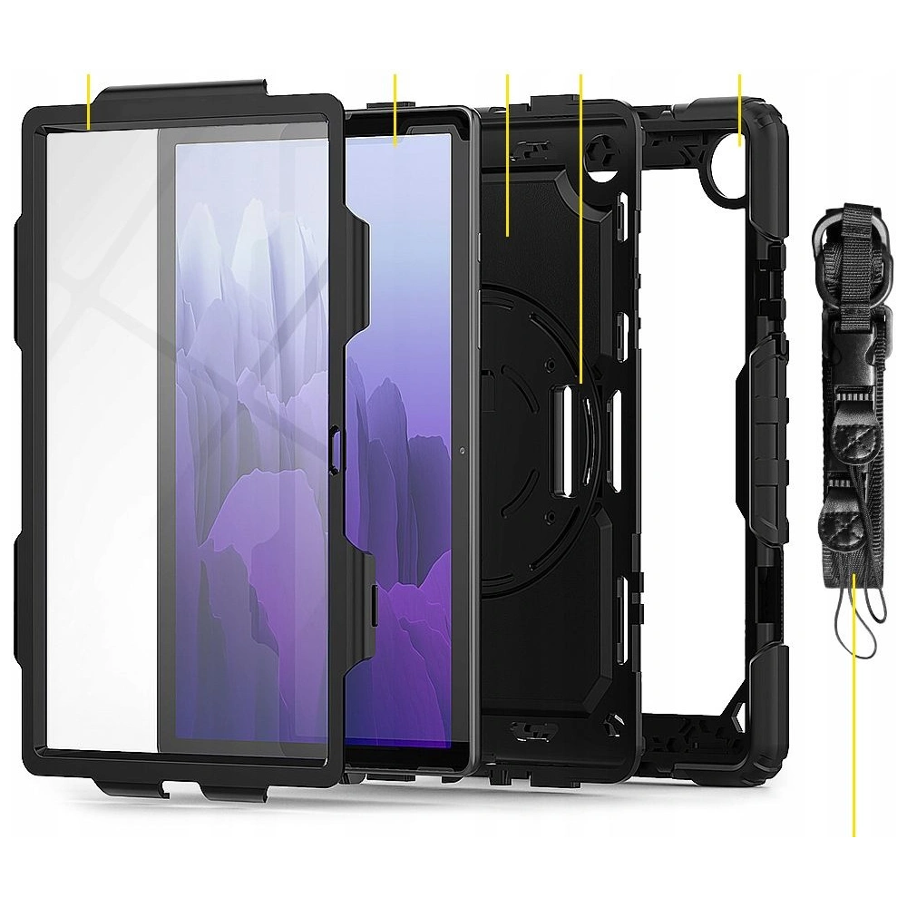Hurtownia GSM - Etui Tech-Protect Solid360 Samsung Galaxy Tab A7 10.4 Černá - THP306BLK - {ean13} - Hurt