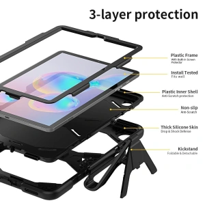 Hurtownia GSM - Etui Tech-Protect Survive Samsung Galaxy Tab S6 Lite 10.4 2022/2020 Black - THP320BLK - {ean13} - Hurt