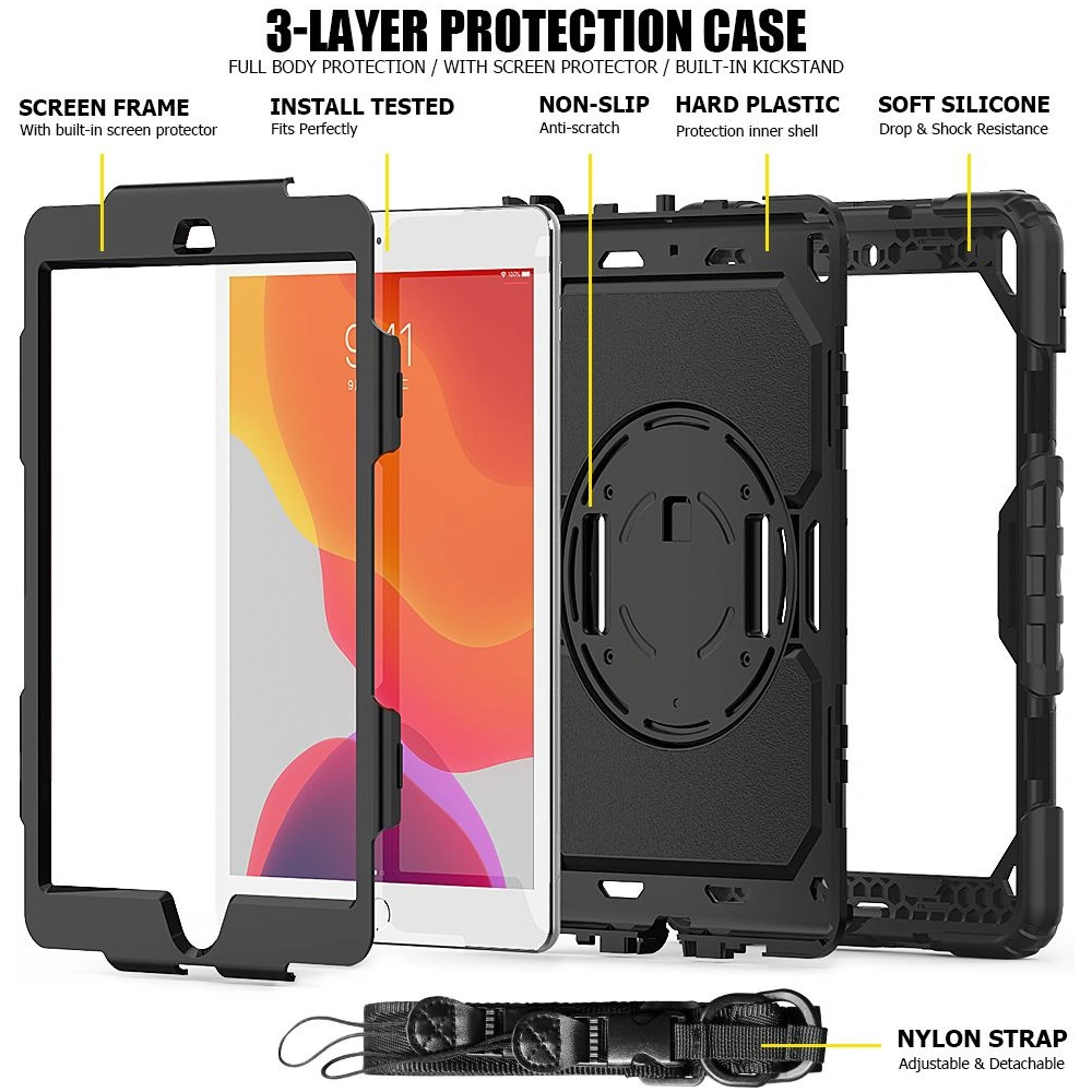 Hurtownia GSM - Etui Tech-Protect Solid360 Apple iPad 10.2 2019/2020 (7. i 8. generacji) Black - THP321BLK - {ean13} - Hurt