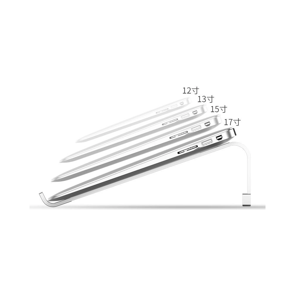 Hurtownia GSM - Podstawka do laptopa Tech-Protect Alustand 2 Universal Laptop Stand Silver - THP322SLV - {ean13} - Hurt
