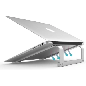 Hurtownia GSM - Podstavec na laptop Tech-Protect Alustand 2 Univerzální stojan na laptop Stříbrný - THP322SLV - {ean13} - Hurt