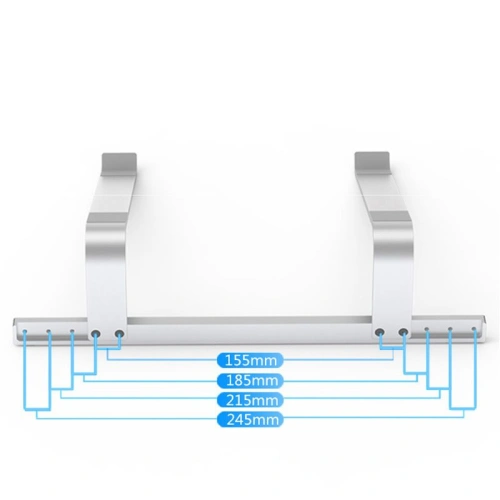 Podstawka do laptopa Tech-Protect Alustand 2 Universal Laptop Stand Silver