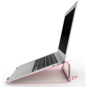 Hurtownia GSM - Podstavec na laptop Tech-Protect Alustand 2 Univerzální stojan na laptop Stříbrný - THP322SLV - {ean13} - Hurt