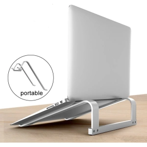 Hurtownia GSM - Podstavec na laptop Tech-Protect Alustand 2 Univerzální stojan na laptop Stříbrný - THP322SLV - {ean13} - Hurt