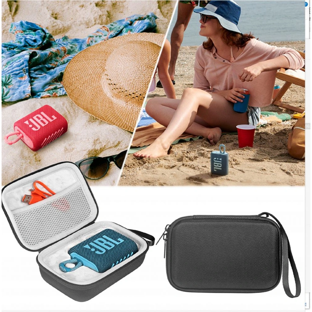 Hurtownia GSM - Etui Tech-Protect Hardpouch JBL Go 3 Černé - THP325BLK - {ean13} - Hurt
