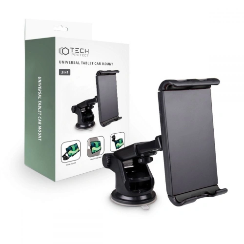 Uchwyt samochodowy Tech-Protect 3in1 Universal Tablet Car Mount Black