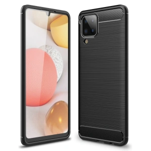 Hurtownia GSM - Case Tech-Protect TPUCarbon Samsung Galaxy A12 Schwarz - THP334BLK - {ean13} - Hurt