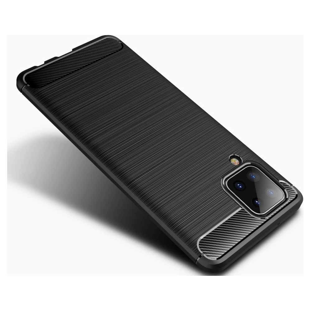 Hurtownia GSM - Etui Tech-Protect TPUCarbon Samsung Galaxy A12 Black - THP334BLK - {ean13} - Hurt