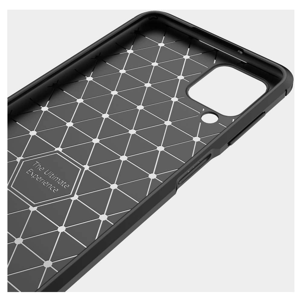 Hurtownia GSM - Etui Tech-Protect TPUCarbon Samsung Galaxy A12 Black - THP334BLK - {ean13} - Hurt