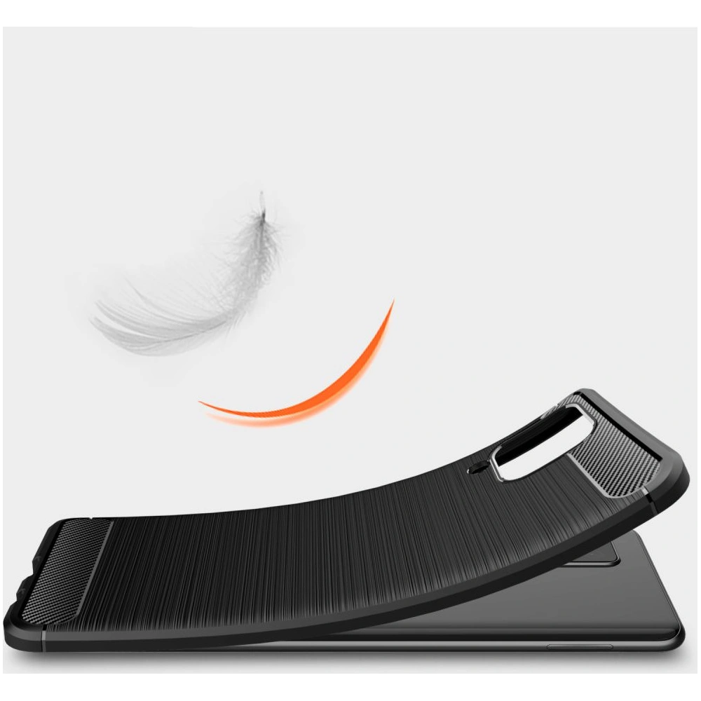 Hurtownia GSM - Etui Tech-Protect TPUCarbon Samsung Galaxy A12 Black - THP334BLK - {ean13} - Hurt