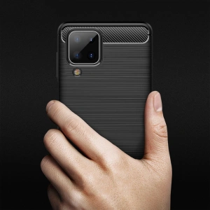 Hurtownia GSM - Case Tech-Protect TPUCarbon Samsung Galaxy A12 Schwarz - THP334BLK - {ean13} - Hurt