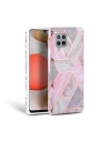 Etui Tech-Protect Marble Samsung Galaxy A42 5G Pink